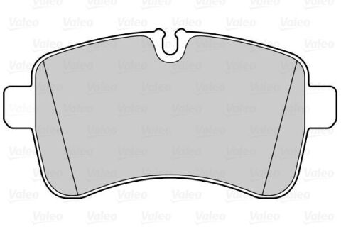 Комплект гальмівних накладок, дискове гальмо