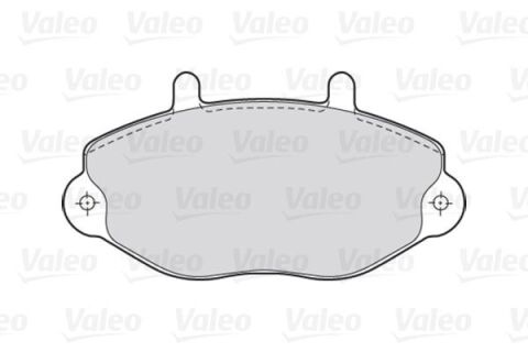 Комплект гальмівних накладок, дискове гальмо