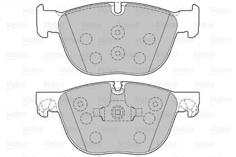 Комплект гальмівних накладок, дискове гальмо Комплект гальмівних накладок, дискове гальмо