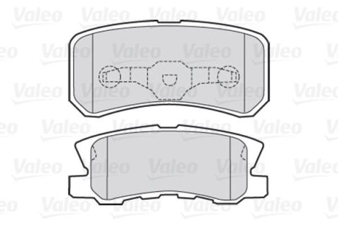 Комплект гальмівних накладок, дискове гальмо