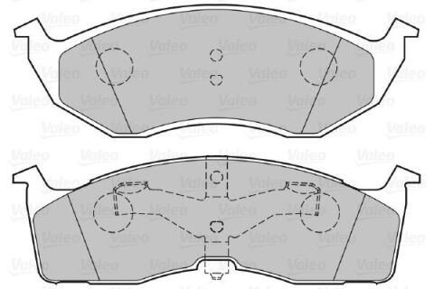 Комплект гальмівних накладок, дискове гальмо