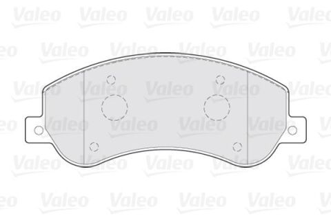 Комплект гальмівних накладок, дискове гальмо