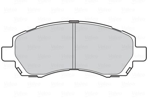 Комплект гальмівних накладок, дискове гальмо