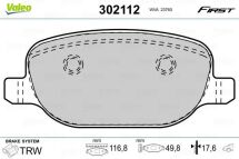 Комплект тормозных колодок, дисковый тормоз