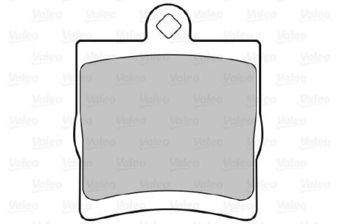 Комплект гальмівних накладок, дискове гальмо