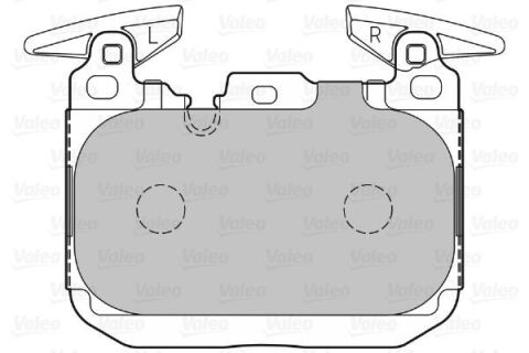 Комплект гальмівних накладок, дискове гальмо Комплект гальмівних накладок, дискове гальмо