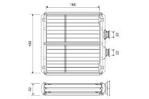 Теплообмінник, система опалення салону Теплообмінник, система опалення салону