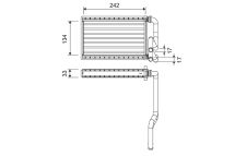 Теплообмінник, система опалення салону
