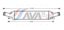 Інтеркулер q5 2.0 07-, a6 c7 2.0 11- audi
