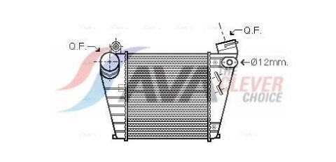 Інтеркулер golf iv 1.9 00-, skoda, audi, seat vw