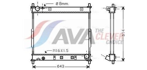 Радиатор охлаждения двигатель. rexton rx290 2.9td 02-, ssangyong rx290 2.9td 02- daewoo Радиатор охлаждения двигатель. rexton rx290 2.9td 02-, ssangyong rx290 2.9td 02- daewoo