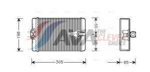 Радіатор опалення w210 95- db