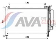 Радіатор кондиціонера (конденсатор) mazda 2 07- mazda