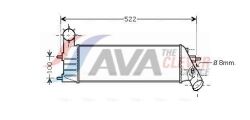 Интеркулер c8 2.0, 2.2 02-, fiat, lancia, peugeot Интеркулер c8 2.0, 2.2 02-, fiat, lancia, peugeot