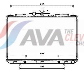 Радіатор сист. охолодження rx 350 06-, toyota lexus