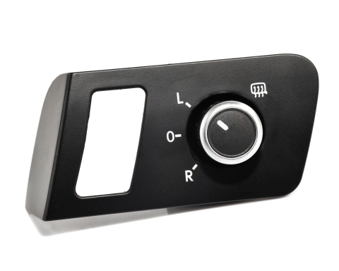 Блок управління дзеркалом VW Caddy III 03-15 (чорний/хром)