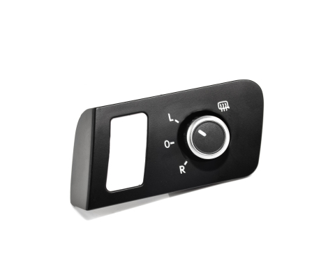 Блок управління дзеркалом VW Caddy III 03-15 (чорний/хром)