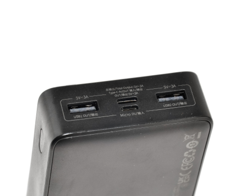 Павербанк Baseus Bipow Digital Display 15W 20000mAh Black (PPDML-J01)