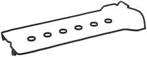 Прокладка клапанной крышки (к-кт) Mercedes Benz W124/140 M104 88-