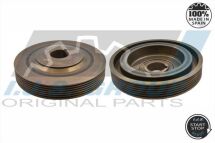 Шків, колінчатий вал