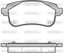 Комплект тормозных колодок, дисковый тормоз