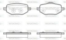 Комплект гальмівних накладок, дискове гальмо