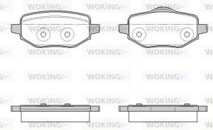 Комплект тормозных колодок, дисковый тормоз