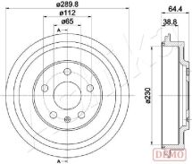 Барабан гальмівний