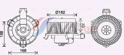 Вентилятор салону TOYOTA LAND CRUISER (2003) LAND CRUISER PRADO 3.0 D4D