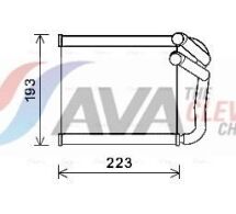Радиатор печки KIA CERATO KOUP (2008) 2.0 CVVT Радиатор печки KIA CERATO KOUP (2008) 2.0 CVVT