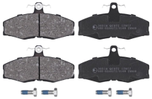 Гальмівні колодки передні Felicia,FavoritCaddy 1.6/1.9D 96-00 VW