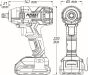 Гайковерт аккумуляторный 1/2" 260 Нм 18V 2.5Ah (+2 АКБ и зарядное устройство), фото 7 - интернет-магазин Auto-Mechanic