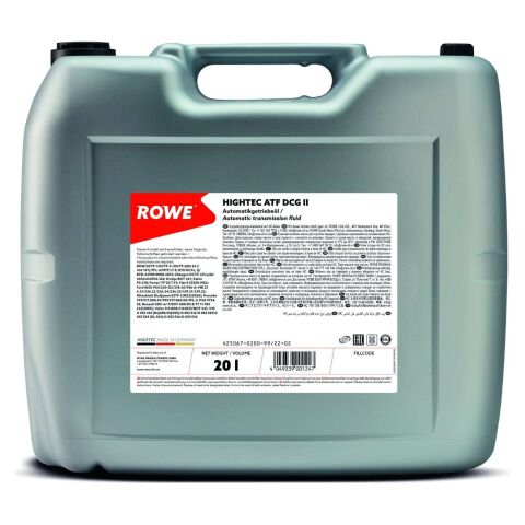 Олива HIGHTEC ATF DCG II (20L) (VW G 052 182/G 052 512/BMW DCTF-1/MB236.21) (коричн)