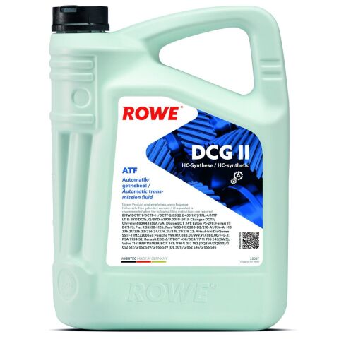 Олива HIGHTEC ATF DCG II (5L) (VW G 052 182/G 052 512/BMW DCTF-1/MB236.21) (коричн)