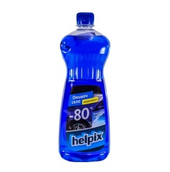 Омыватель стекла HELPIX зимний -80С° (морская свежесть), 1 литр Омыватель стекла HELPIX зимний -80С° (морская свежесть), 1 литр