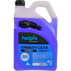 Омивач скла HELPIX Aquablue зимовий -20С °, 4 літра