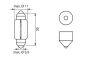 Автолампа C5W 24V 5W SV8.5-8 (пальчик 35мм), фото 14 - інтерент-магазин Auto-Mechanic