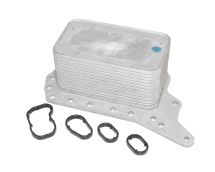 Радіатор оливного охолоджувача + прокладки Renault Trafic III + Opel Vivaro B 14-> 1.6dCi 