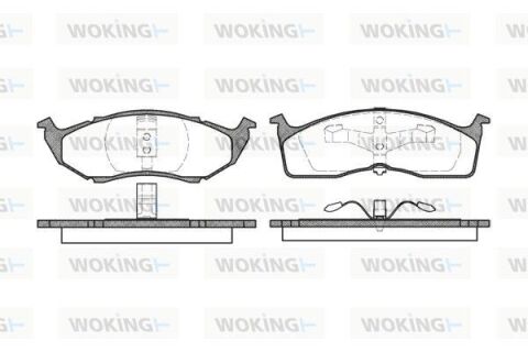 Колодки гальмівні