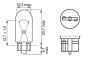 Автолампа W5W 24V 5W W2.1x9.5d Trucklight (без цоколя), фото 16 - інтерент-магазин Auto-Mechanic