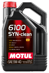 Моторна олива MOTUL SYN-clean 6100 5W-40, 4 літри