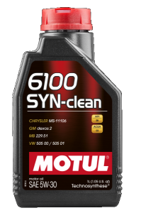 Моторное масло MOTUL 6100 Syn-clean 5W-30, 1 литр