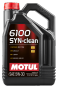 Моторна олива MOTUL 6100 Syn-clean 5W-30, 5 літрів, фото 1 - интернет-магазин Auto-Mechanic