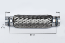 Гофра глушителя 50*250 RENAULT