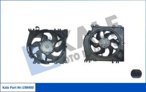 RENAULT Вентилятор радиатора Clio III,Modus,Nissan Micra III,Note 1.2/1.6 03-