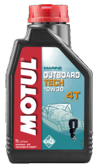 Моторное масло MOTUL Outboard Tech 4T 10W-30, 1 литр