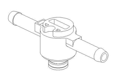 Клапан фільтра паливного (перехідник) VW LT 2.5/2.8TDI 96-06