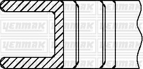 Комплект поршневих кілець smart 0.7 (66.5/std) (1.2/1.2/2.5) Комплект поршневих кілець smart 0.7 (66.5/std) (1.2/1.2/2.5)