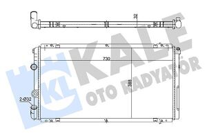 Радіатор охолодження master ii,opel movano,nissan 1.9dci/2.8dci/dti 00-