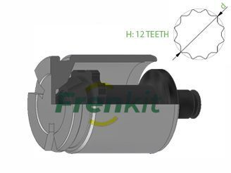 Поршень суппорта (заднего) MB S-class (W222) 13-(45x52mm) (TRW) (с механизмом)